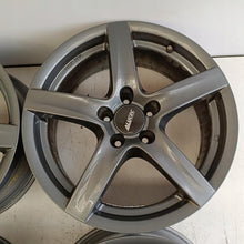 Laden Sie das Bild in den Galerie-Viewer, 4x Alufelge 17 Zoll 7.5" 5x112 35ET Glanz Grau Audi I Rim Wheel FEL4559068719vm