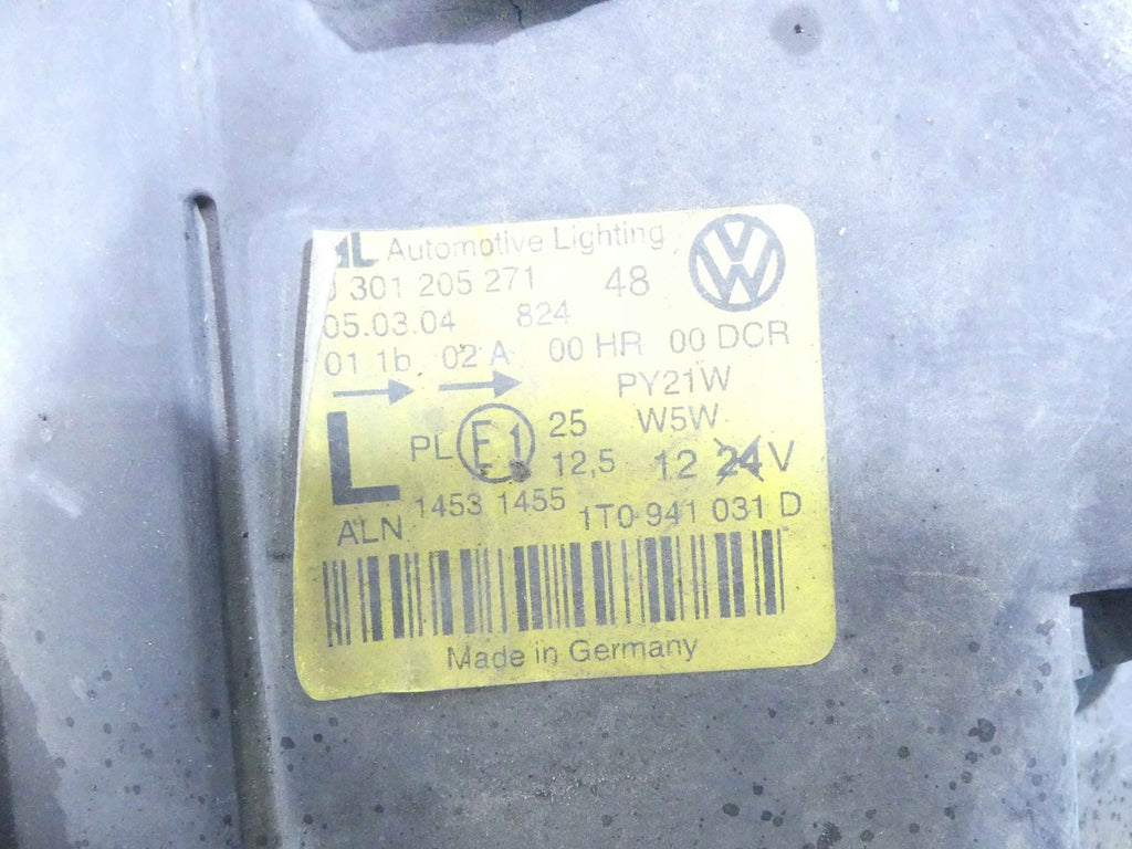 Frontscheinwerfer VW Touran 1T0941031D Xenon Links Scheinwerfer Headlight