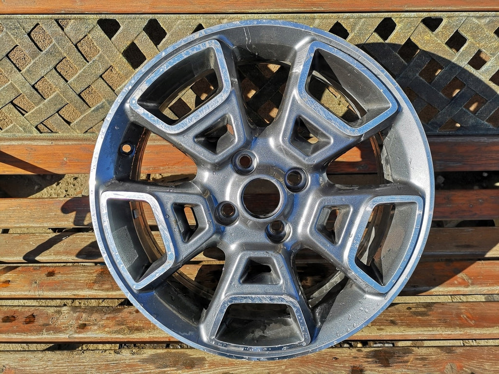 1x Alufelge 17 Zoll 6.0" 4x108 37,5ET Glanz Graphit DN1C-1007-AA Ford Fiesta Mg