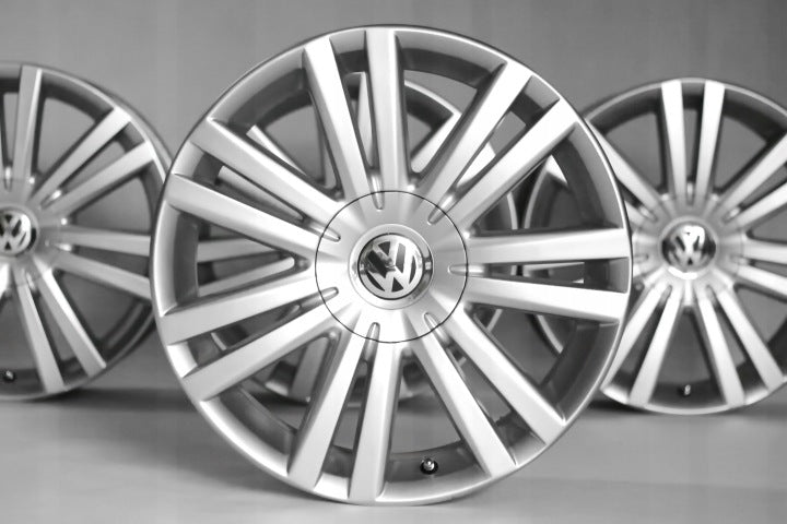 4x Alufelge 17 Zoll 7.0" 5x112 47ET Glanz Silber 1T0601025F VW Touran Golf FEL7066242732qu