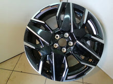 Load image into Gallery viewer, 1x Alufelge 19 Zoll 7.5" 5x108 50ET Glanz Schwarz 9842668980 Peugeot 3008 FEL9724951263om