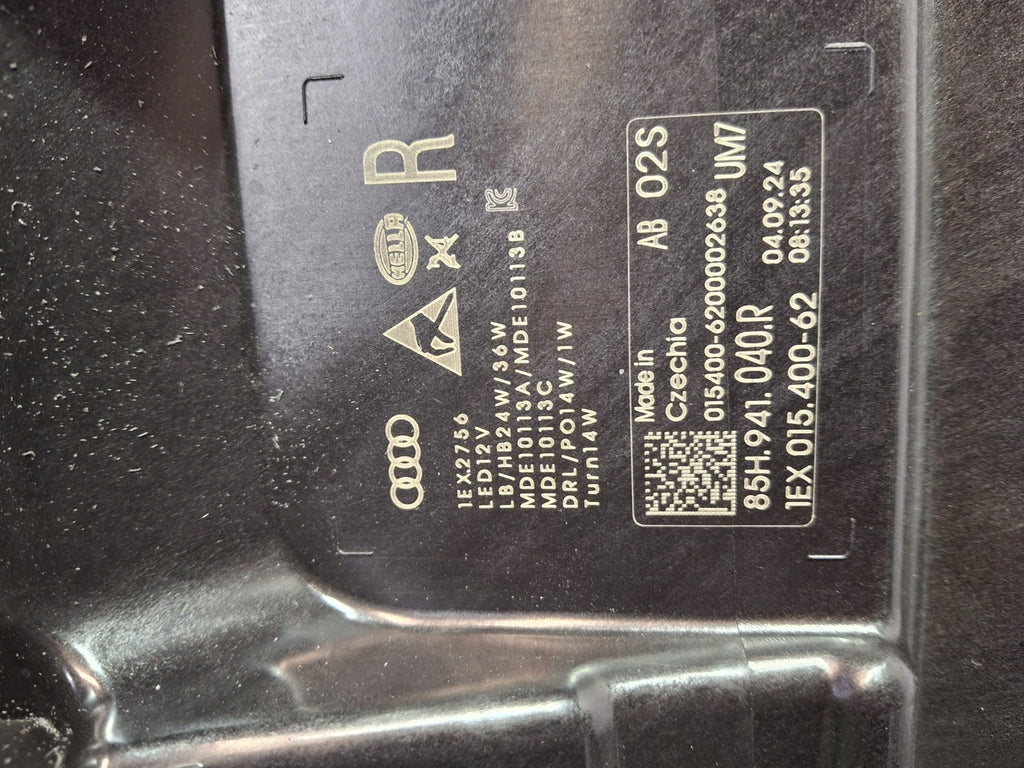 Frontscheinwerfer Audi E Tron 85H941039R 85H941040R Full LED Rechts Headlight SCH1657235898xo