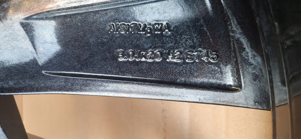 1x Alufelge 20 Zoll 8.0" 5x112 45ET 5E0601025 Skoda Enyaq Rim Wheel