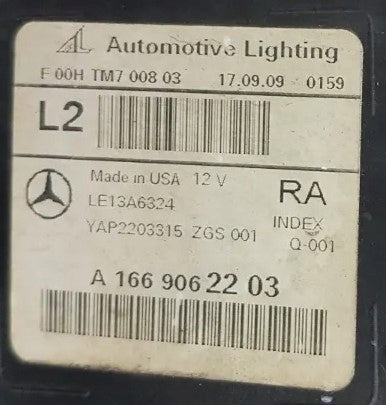 Frontscheinwerfer Mercedes-Benz Gle W166 A1669062203 LED Rechts Headlight SCH4427995347ik
