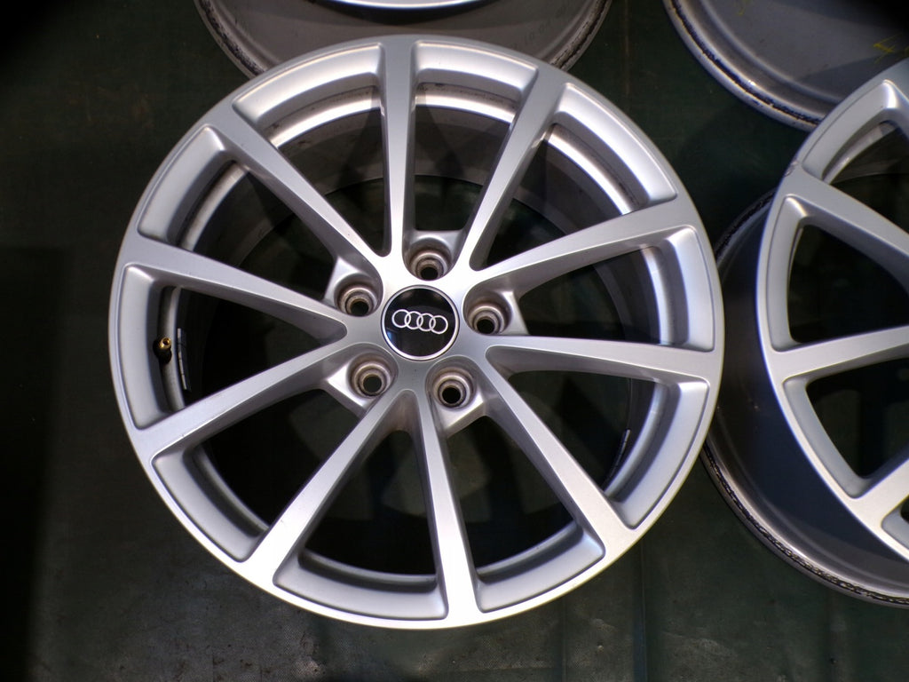 4x Alufelge 17 Zoll 7.5" 5x112 36ET Glanz Silber 4K0601025M Audi Rim Wheel FEL4066189112rq
