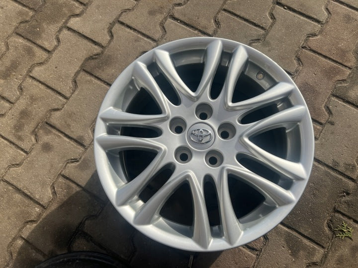 1x Alufelge 17 Zoll 7.0" 5x114.3 Toyota Avensis Rim Wheel FEL9999352401ue