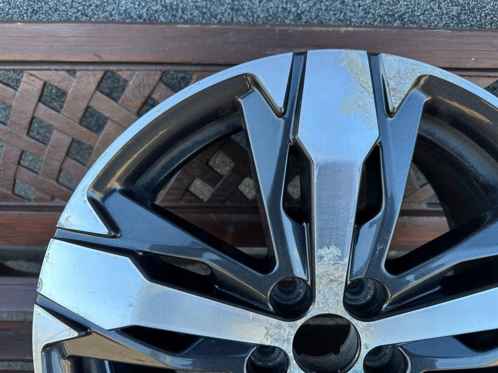 1x Alufelge 18 Zoll 5x108 9811635077 Peugeot Rim Wheel FEL2896231386gd