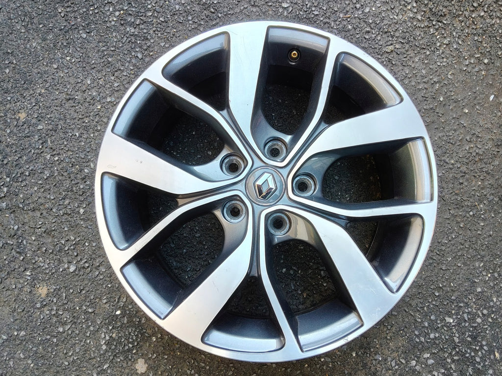 1x Alufelge 17 Zoll 7.0" 5x114.3 43ET Glanz Graphit 403002961R Renault Rim Wheel FEL2373173401oj