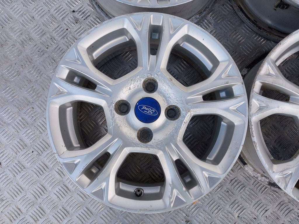 4x Alufelge 15 Zoll 6.0" 5x108 37 5ET Ford B-Max Rim Wheel FEL1894354752kr