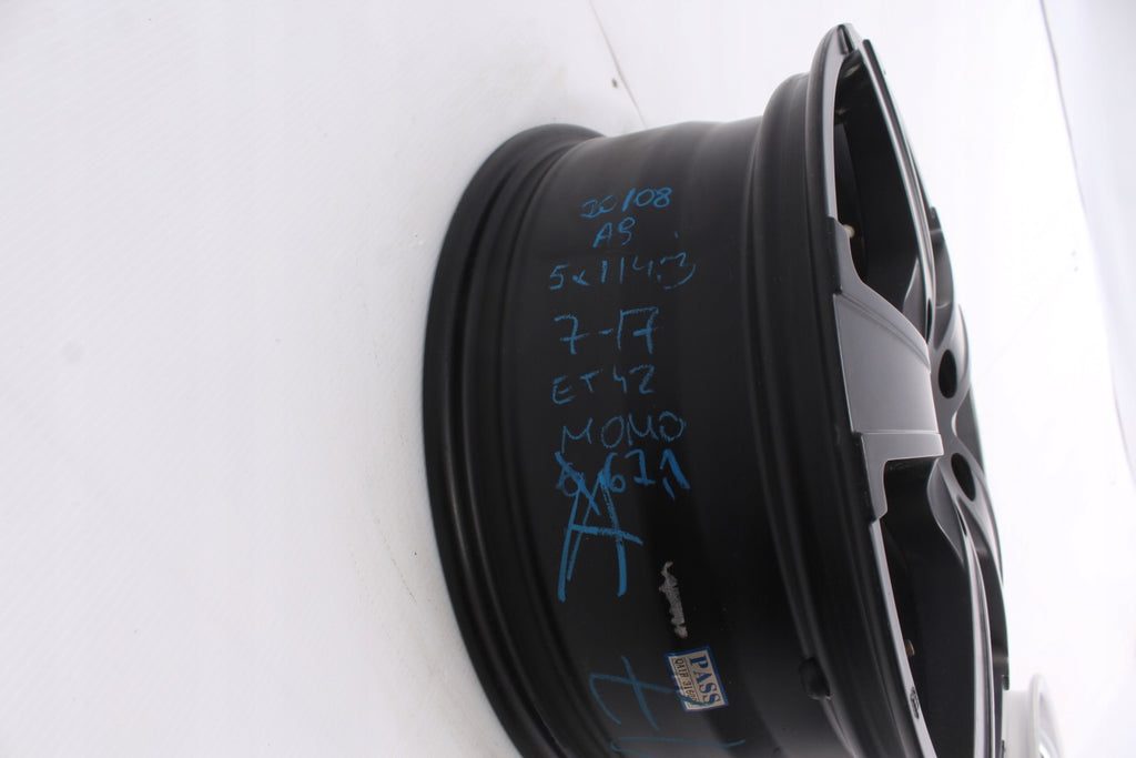 1x Alufelge 17 Zoll 7.0" 5x114.3 42ET Glanz Schwarz Rim Wheel FEL6424166613wi
