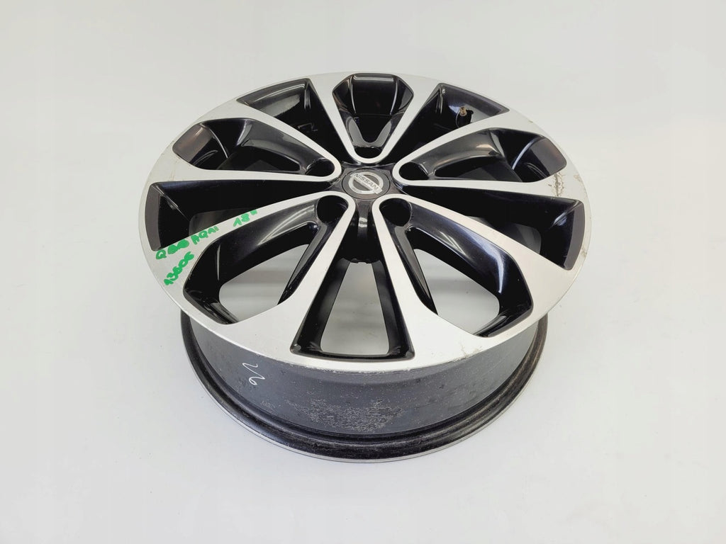 1x Alufelge 18 Zoll 6.5" 5x114.3 Nissan Qashqai I Rim Wheel FEL6885419787wv