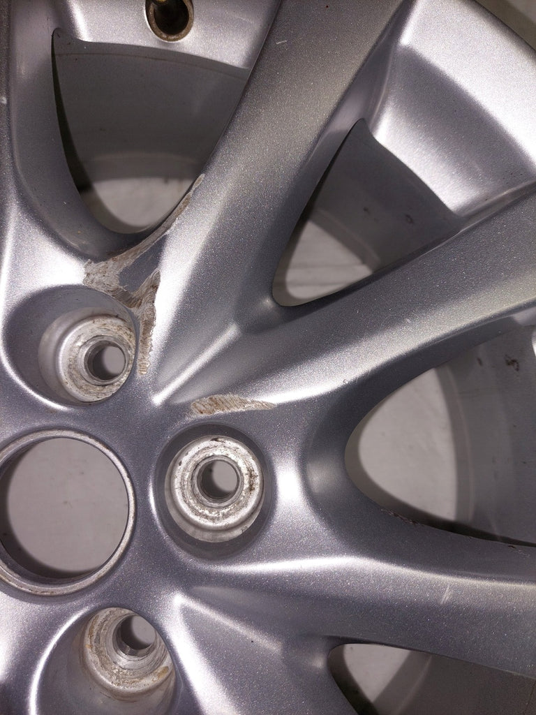 1x Alufelge 17 Zoll 7.5" 5x114.3 50ET Glanz Silber 9965077570 Mazda Vi Rim Wheel