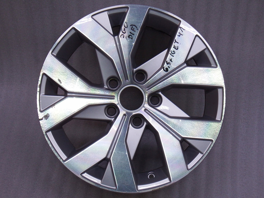 1x Alufelge 16 Zoll 6.5" 5x112 41ET Glanz Silber VW Passat B8 Rim Wheel