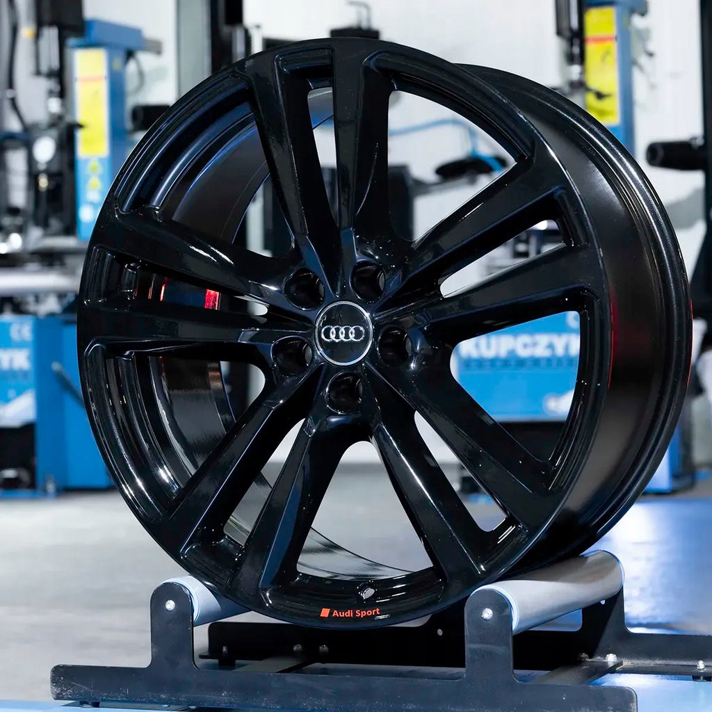 4x Alufelge 20 Zoll 9.0" 5x112 33ET Glanz Schwarz 4M0601025H Audi Rim Wheel FEL8785884875my