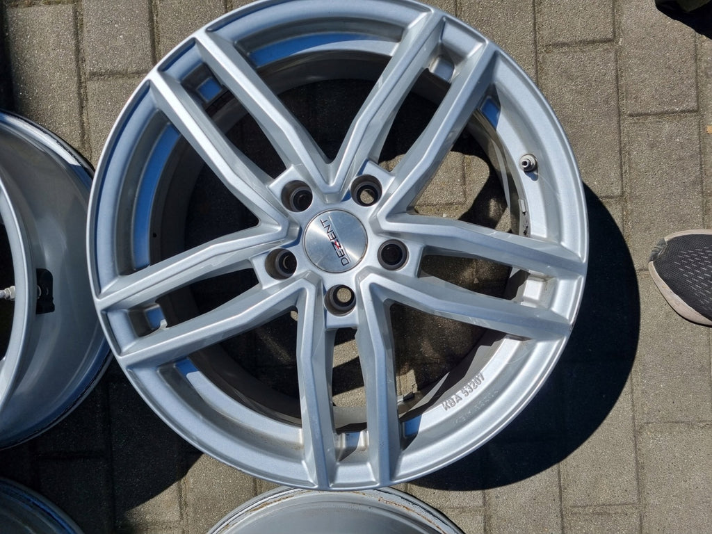 4x Alufelge 17 Zoll 5x112 38ET Silber KBA53207 Audi W211 I Rim Wheel FEL5271508107uj