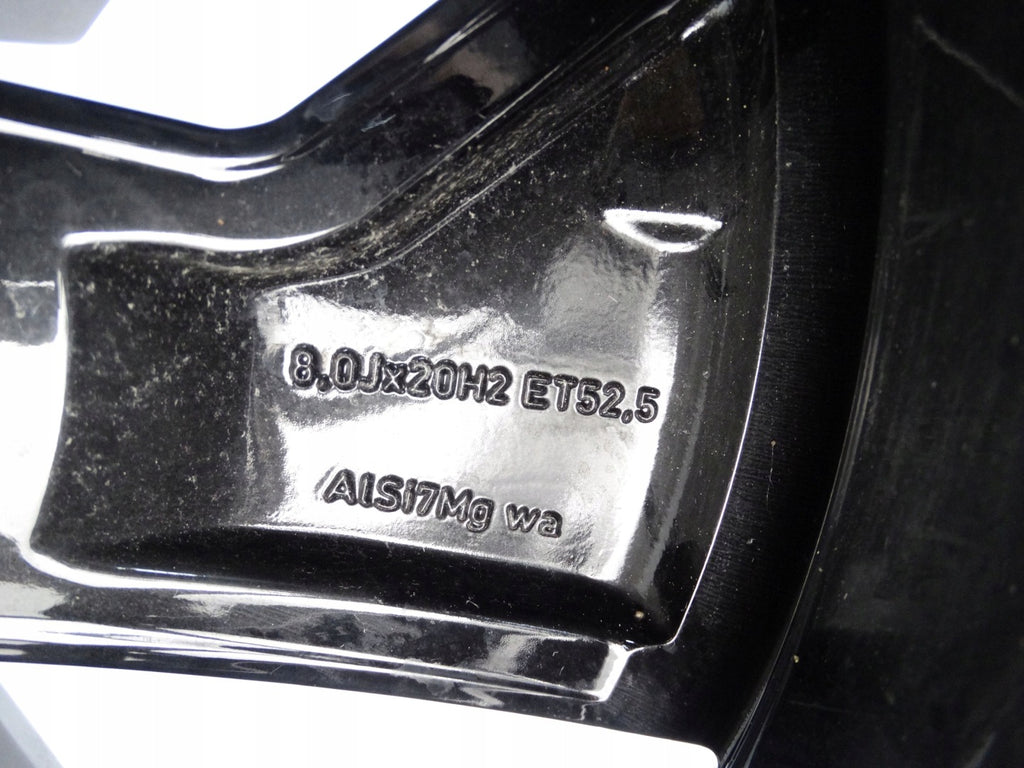 1x Alufelge 20 Zoll 8.0" 5x108 52 5ET Glanz Schwarz 32358303 Volvo Xc60 Ii FEL5356851908kf