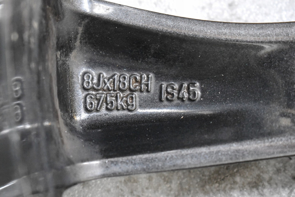 1x Alufelge 18 Zoll 8.0" 5x108 45ET Glanz Graphit GX63-1007-SA Jaguar E-Pace Mg