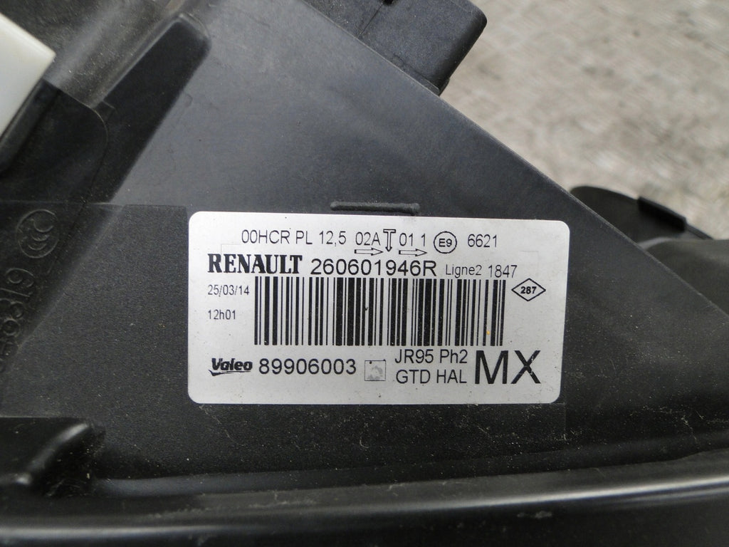 Frontscheinwerfer Renault Scenic 260601946R Xenon Links Scheinwerfer Headlight SCH3702054881om