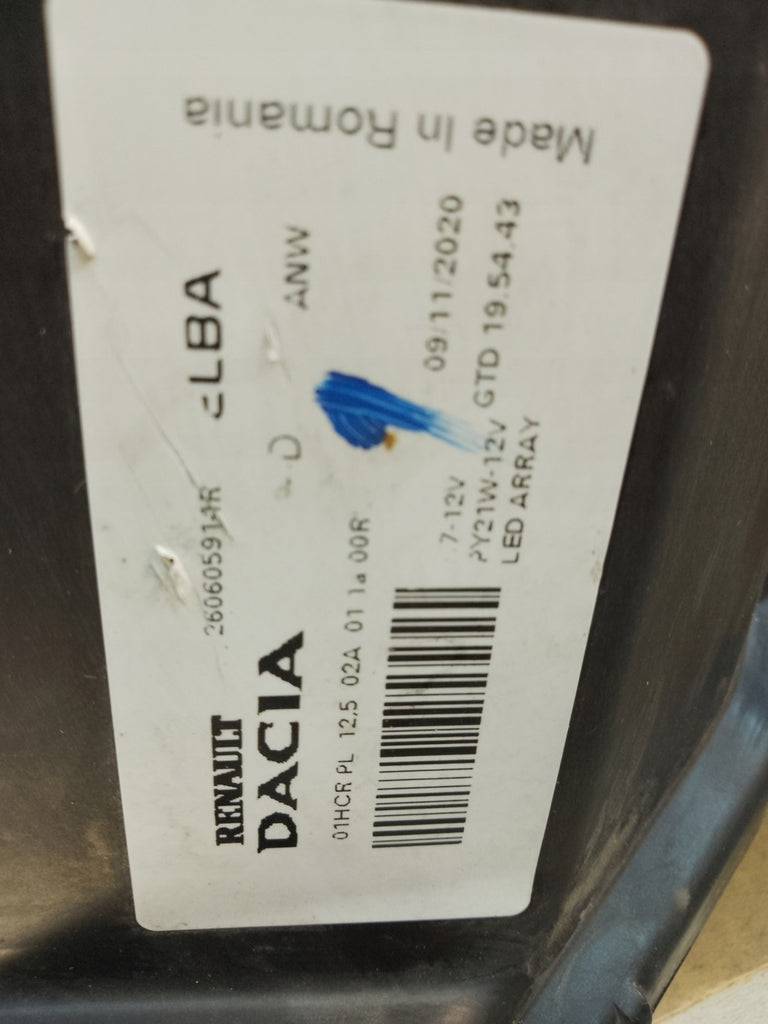 Frontscheinwerfer Dacia Sandero III 260605914R LED Ein Stück (Rechts oder Links)