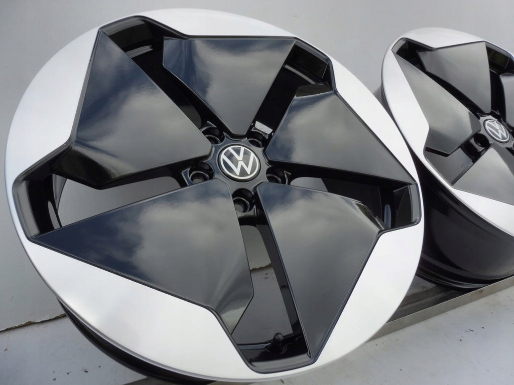 4x Alufelge 20 Zoll 7.5" 5x112 44ET Glanz Schwarz 10A601025B VW Rim Wheel FEL4072818467ui