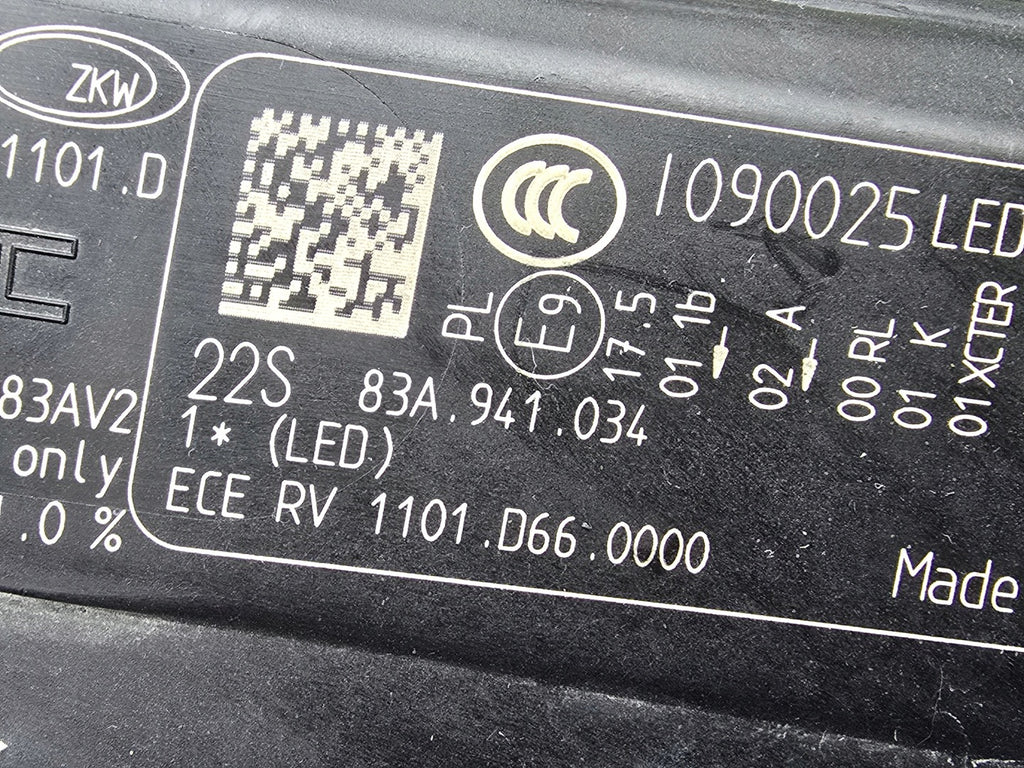 Frontscheinwerfer Audi Q3 83A941034 LED Rechts Scheinwerfer Headlight SCH7646586195tv