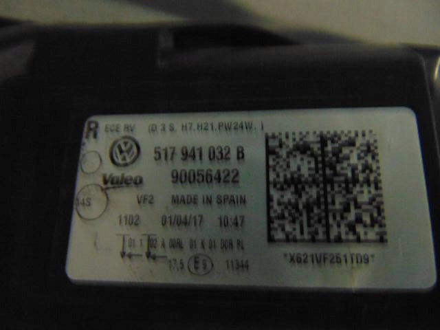 Frontscheinwerfer VW Golf VII Sportsvan 517941032B Xenon Rechts Headlight SCH2634615141oe