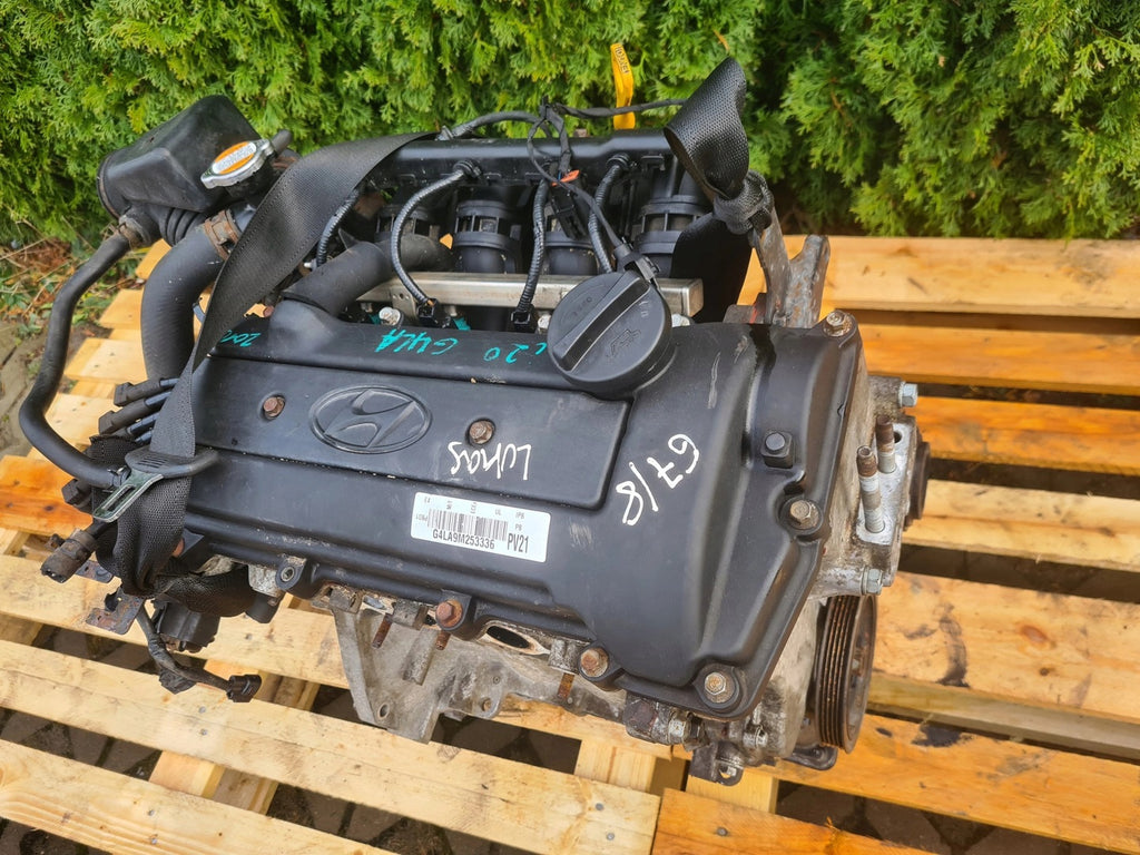 Motor Hyundai I20 G4LA 1.2 129TKm 2010 Benzin Engine Komplett
