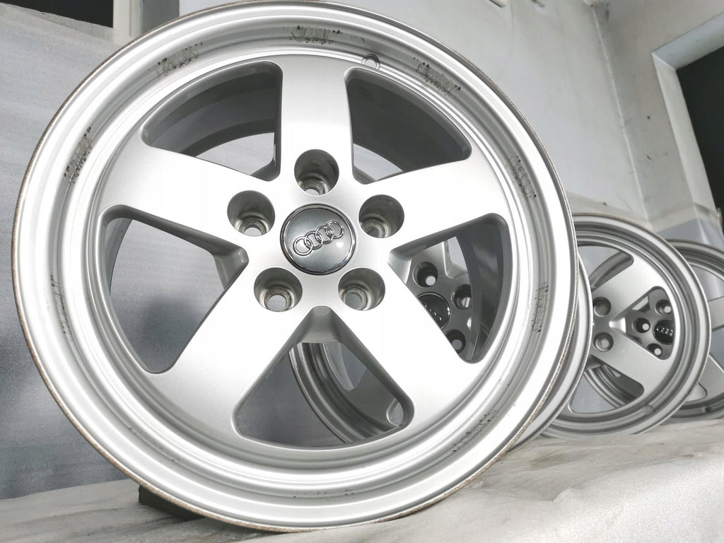 4x Alufelge 16 Zoll 7.0" 5x112 35ET Glanz Silber 8W0601025 Audi C6 A4 B6 B7