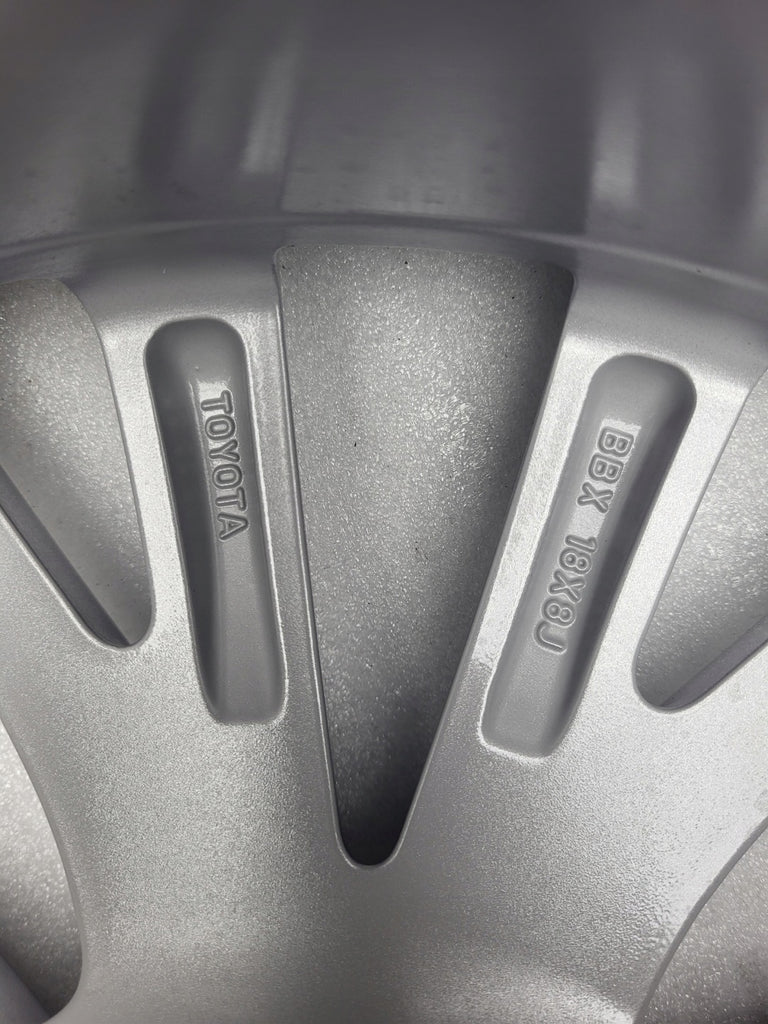 1x Alufelge 18 Zoll 8.0" 5x114.3 50ET Glanz Silber 42611-06E50 Toyota Avensis FEL1982342352uf