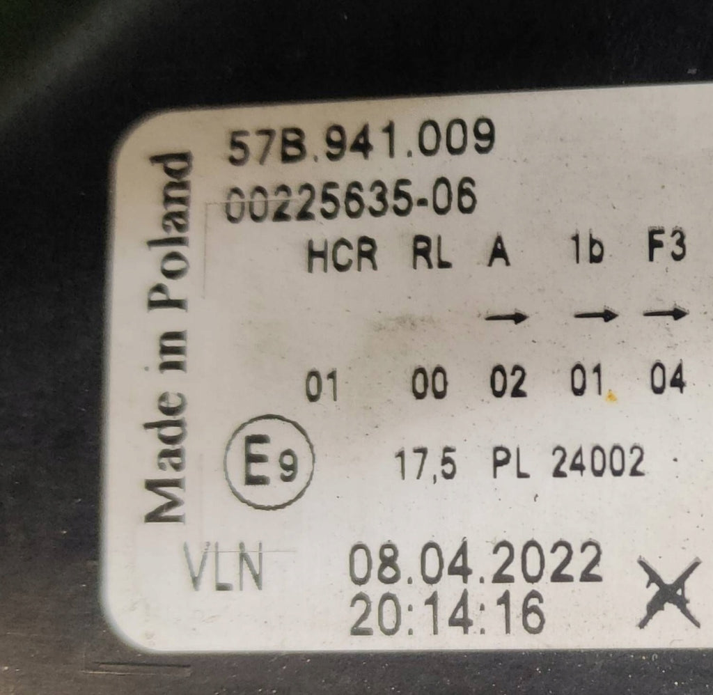 Frontscheinwerfer Skoda Karoq 57B941009 Links Scheinwerfer Headlight SCH7236284037xl