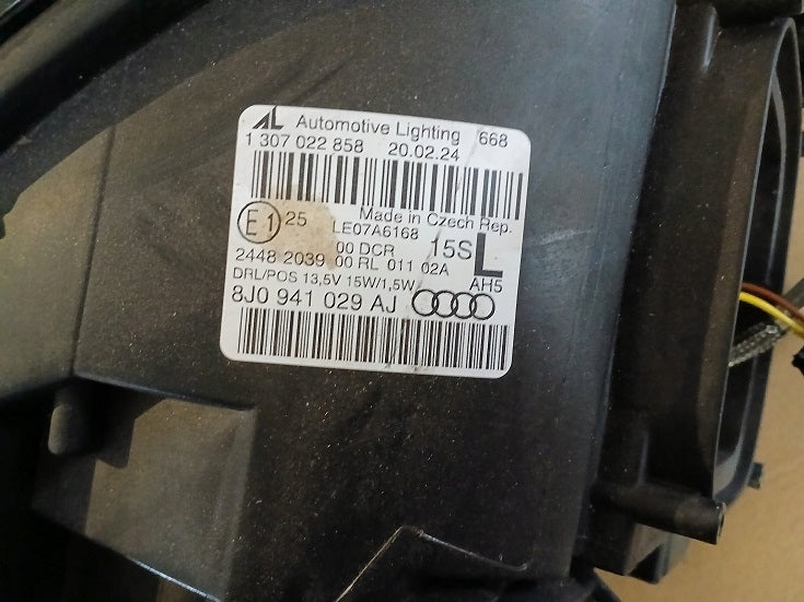 Frontscheinwerfer Audi Tt 8J0941029AJ Links Scheinwerfer Headlight SCH5824828054iw