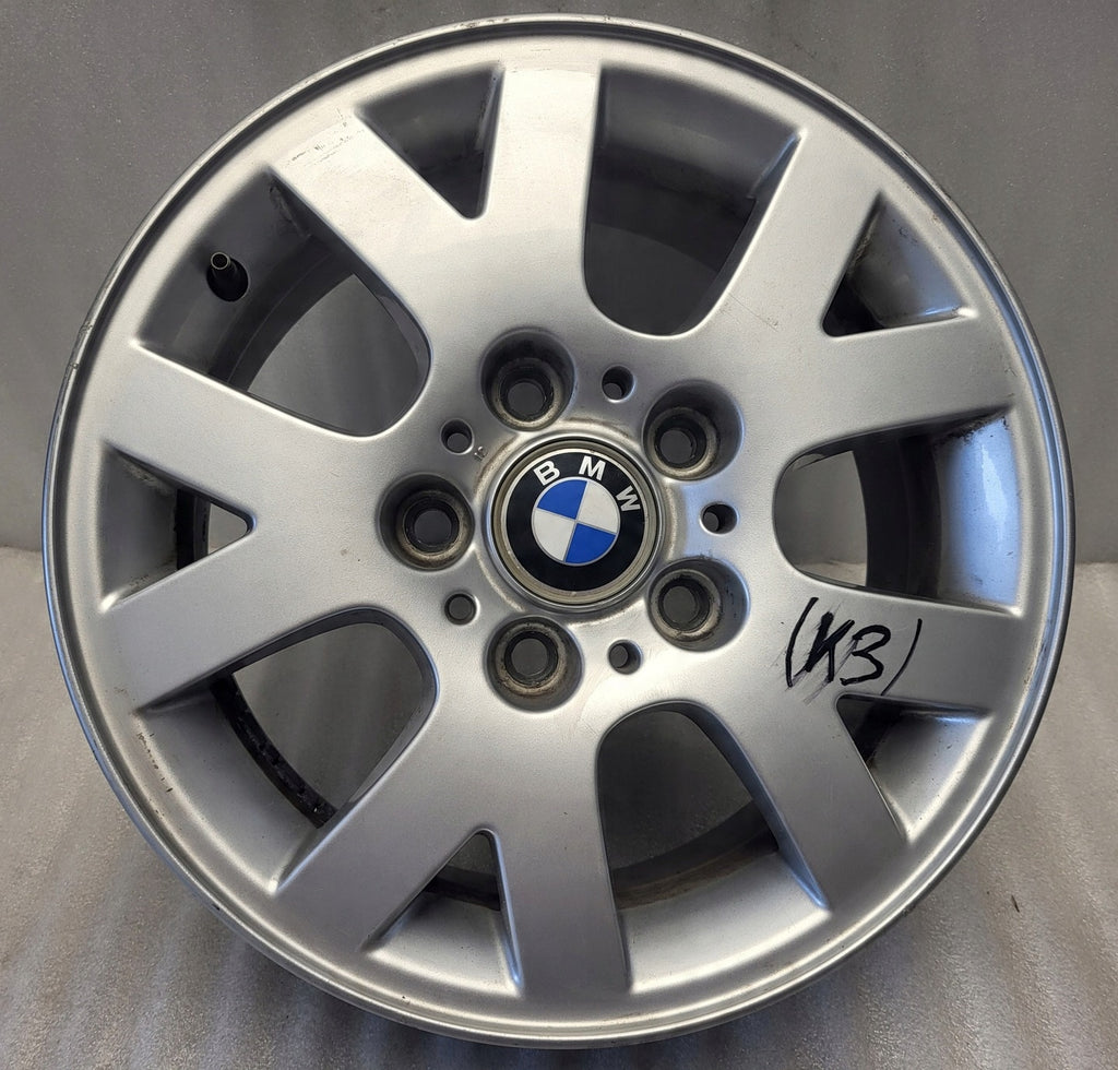 1x Alufelge 15 Zoll 6.5" 5x120 42ET Glanz Silber 1095369 BMW 3 E46 E90 Rim Wheel