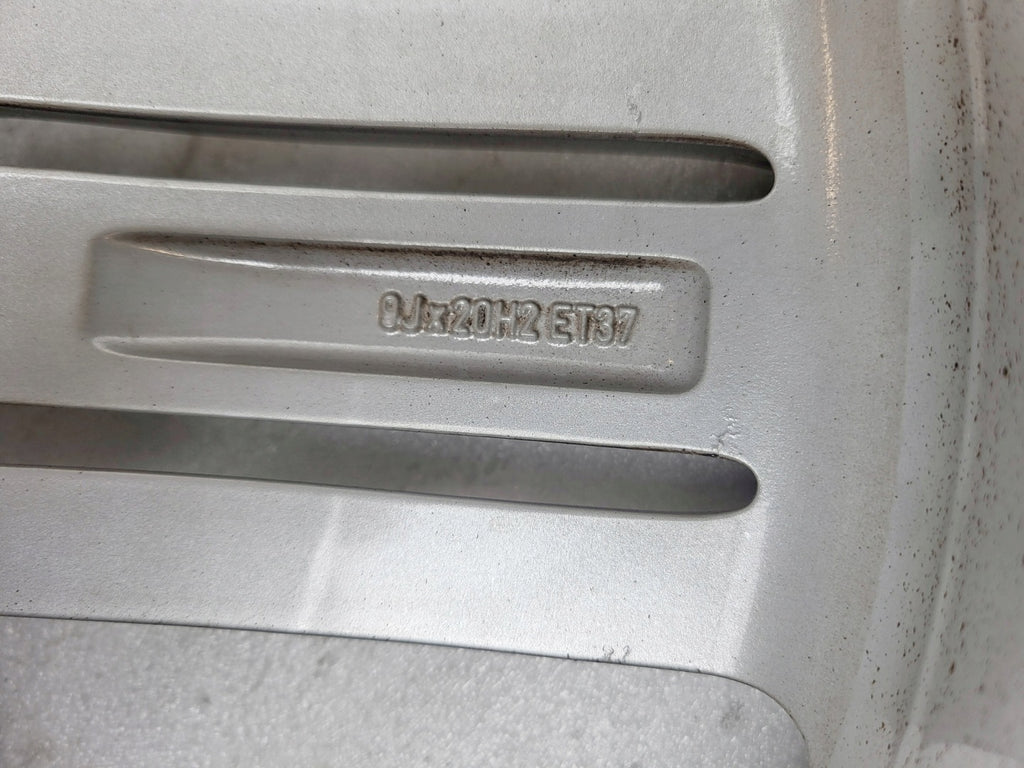 1x Alufelge 20 Zoll 9.0" 5x112 37ET Glanz Silber 4H0601025T Audi A8 Rim Wheel FEL7120686815rg