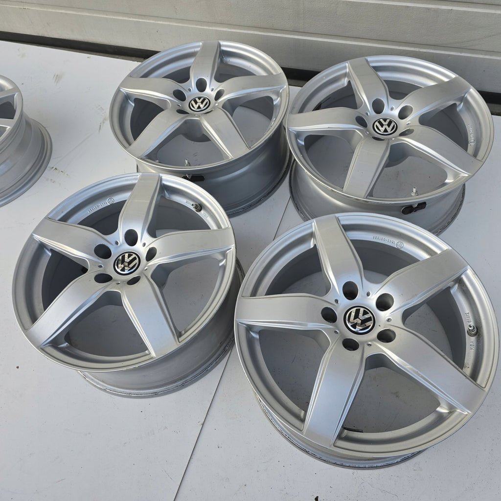4x Alufelge 17 Zoll 7.5" 5x112 27ET VW Passat B7 Tiguan Sharan Rim Wheel FEL4357959663tz