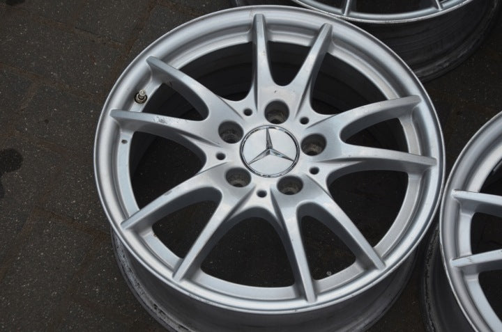 4x Alufelge 16 Zoll 6.5" 5x112 49ET Mercedes-Benz W164 W246 Rim Wheel FEL5441842549th