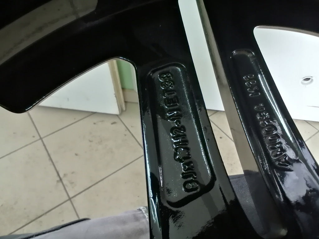 1x Alufelge 19 Zoll 8.0" 5x112 38ET Schwarz A2534015300 Mercedes-Benz Glc FEL7441384787xu