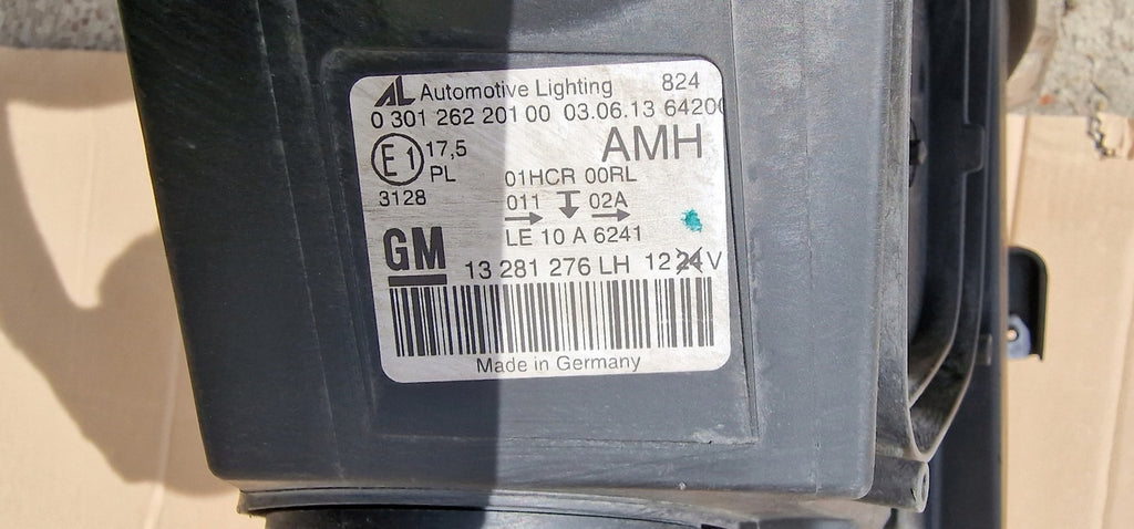 Frontscheinwerfer Opel Astra Gtc Cascada 13281276 Links Scheinwerfer Headlight SCH7217229607af