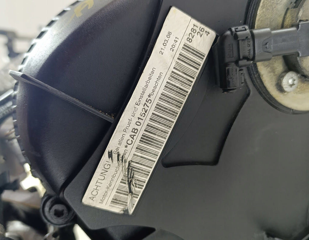 Motor Audi VW A5 A4 CAB 1.8 TFSI 115TKm 2008 Benzin Engine Komplett