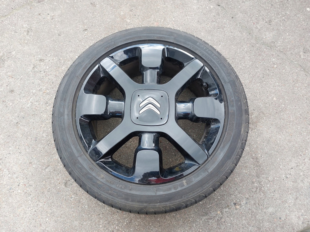 1x Alufelge 17 Zoll 6.5" 4x108 16ET 9800494077 Citroën C4 Cactus Rim Wheel FEL2412093435wh