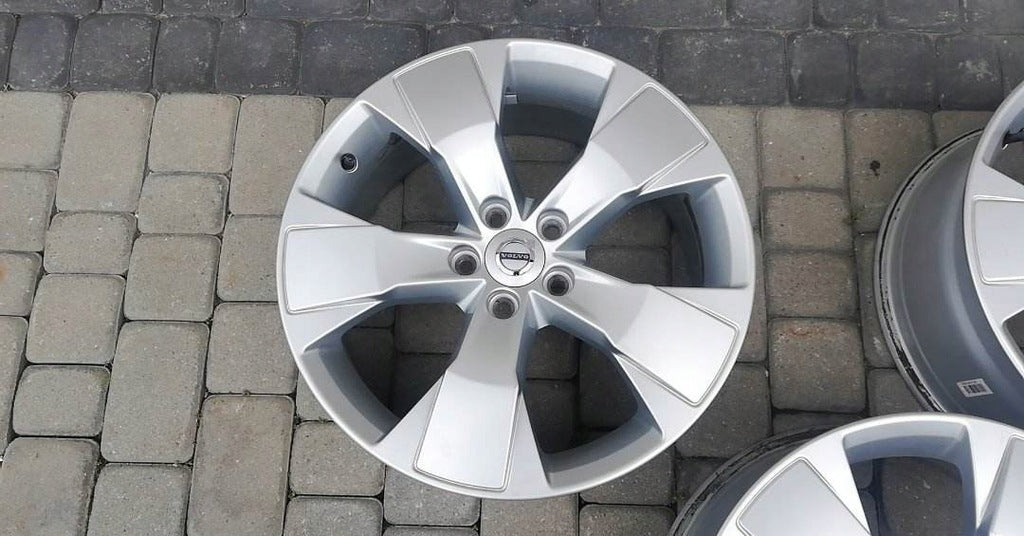 4x Alufelge 18 Zoll 7.5" 5x108 Silber 31471553 Volvo Xc60 Xc40 Rim Wheel FEL5877676058ef