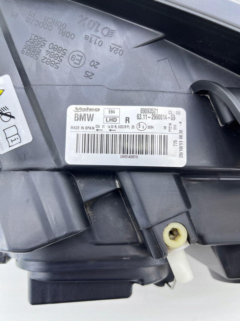 Frontscheinwerfer BMW X1 E84 89093521 Xenon Rechts Scheinwerfer Headlight SCH1327840358ta