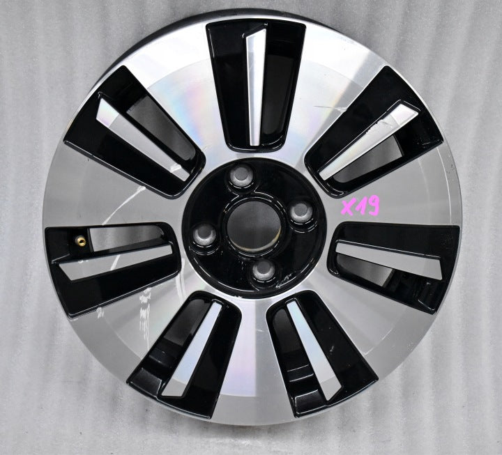 1x Alufelge 15 Zoll 5.0" 4x100 35ET 1S0601025AH VW Up Rim Wheel FEL4229588269im