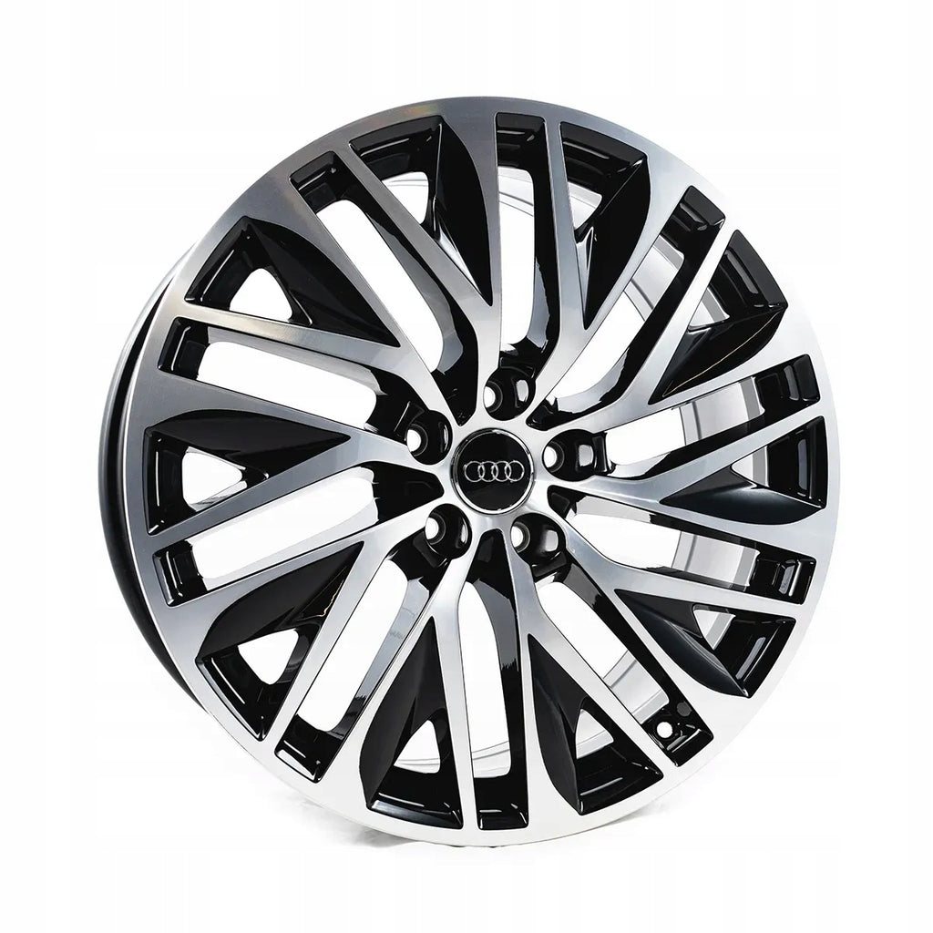 4x Alufelge 19 Zoll 8.5" 5x112 27ET Glanz Silber Audi Rim Wheel FEL9757798726hi