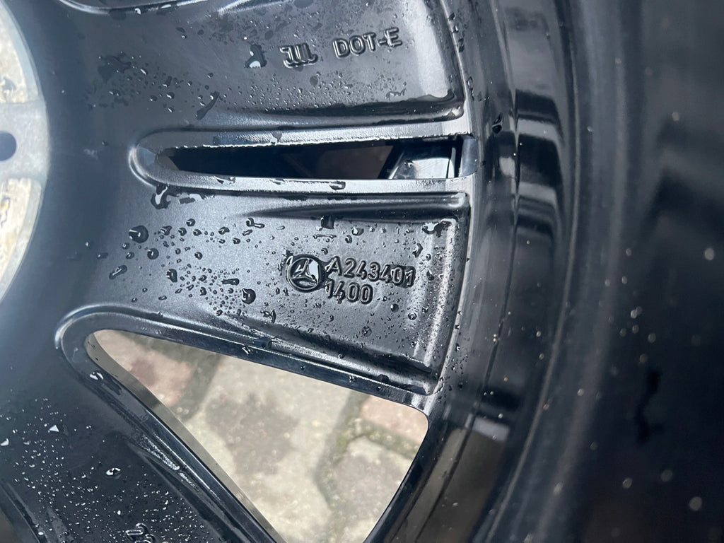 4x Alufelge 18 Zoll 7.5" 5x112 53 5ET A2434011400 Mercedes-Benz Eqa Rim Wheel FEL3010673714ov