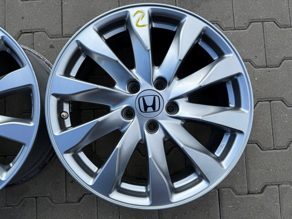 1x Alufelge 18 Zoll 7.0" 5x114.3 50ET Glanz Silber Honda Cr-V Iii Rim Wheel FEL8850095059lj