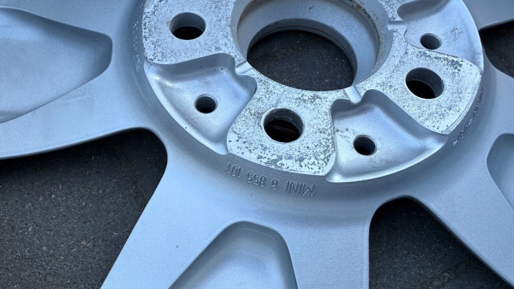1x Alufelge 15 Zoll 5.5" 5x112 46ET 6855101 BMW Mini Rim Wheel FEL8237639968yc
