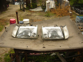 Frontscheinwerfer Hyundai Galloper 1360150 Links Scheinwerfer Headlight