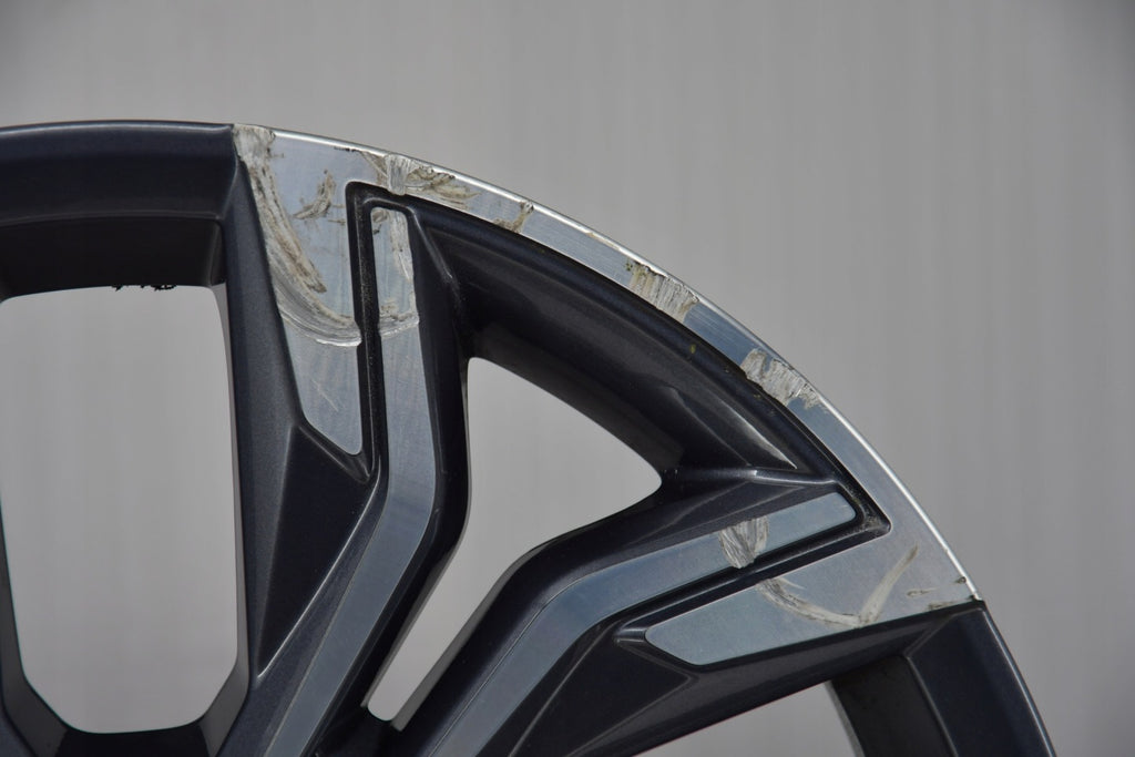 1x Alufelge 17 Zoll 7.0" 4x100 37ET Glanz Graphit 403008911R Mg Rim Wheel FEL1093823396sd