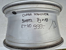 Load image into Gallery viewer, 1x Alufelge 18 Zoll 8.0" 5x112 40ET Glanz Silber 5FF601025C Cupra Formentor FEL2335773409lj