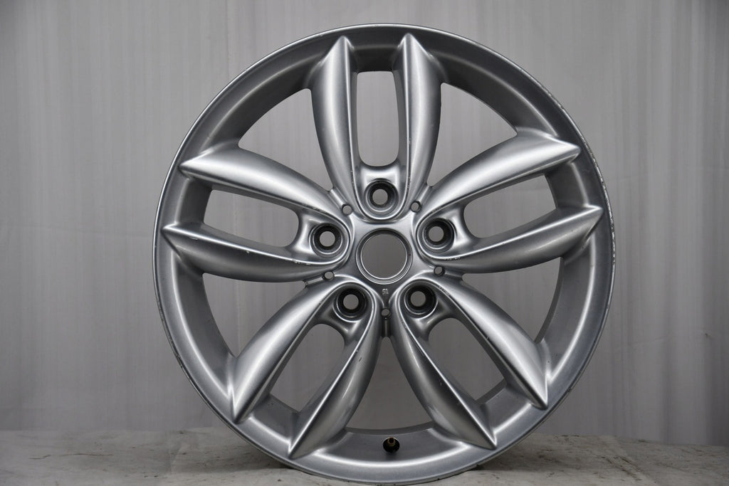 1x Alufelge 17 Zoll 7.0" 5x120 50ET Glanz Silber 9803723 Mini Countryman